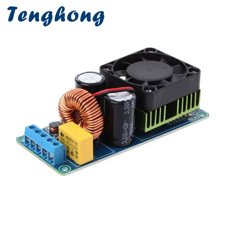 Плата цифрового усилителя Tenghong IRS2092S 500 Вт моно канал класса D Hi Fi усилитель