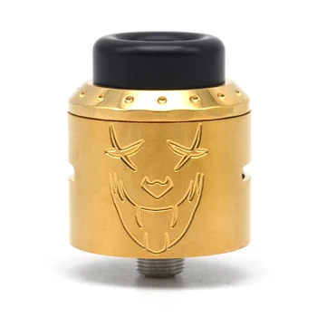 

Vazzling Exile Style 25mm rda single/dual airflow for 510 thread vape mods Electronic Cigarette