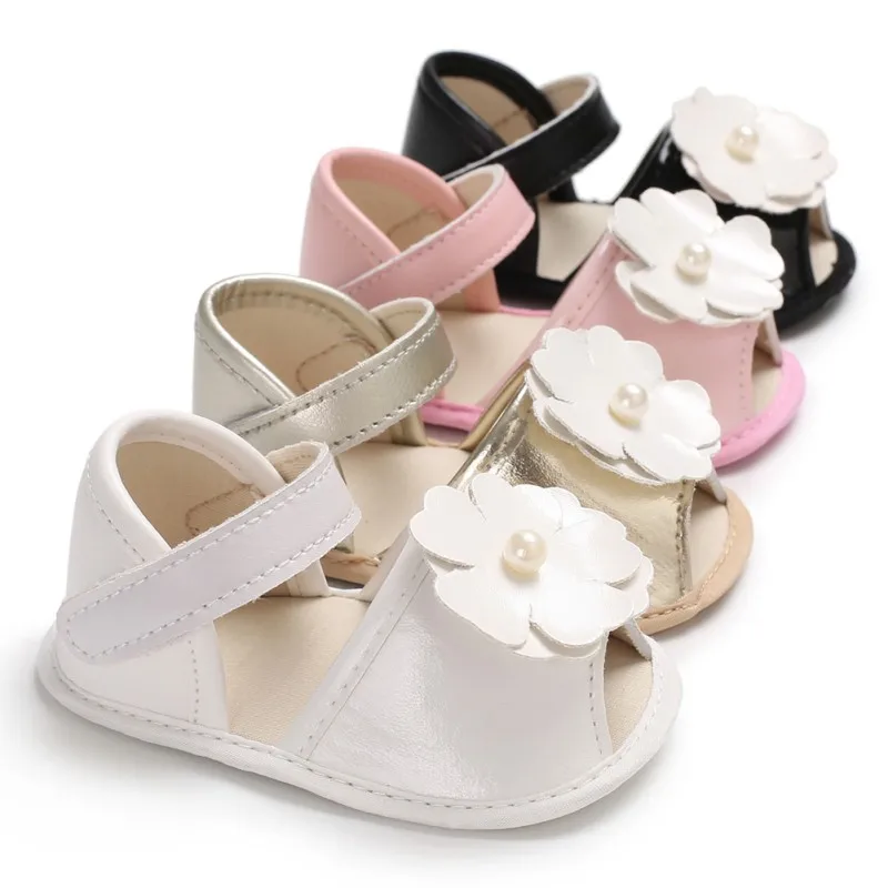 

PU Leather Summer Baby Kids Shoes Children Hollow Out Rubber Sole Funny Baby Squeaky Shoes 2018 New Baby Sandals