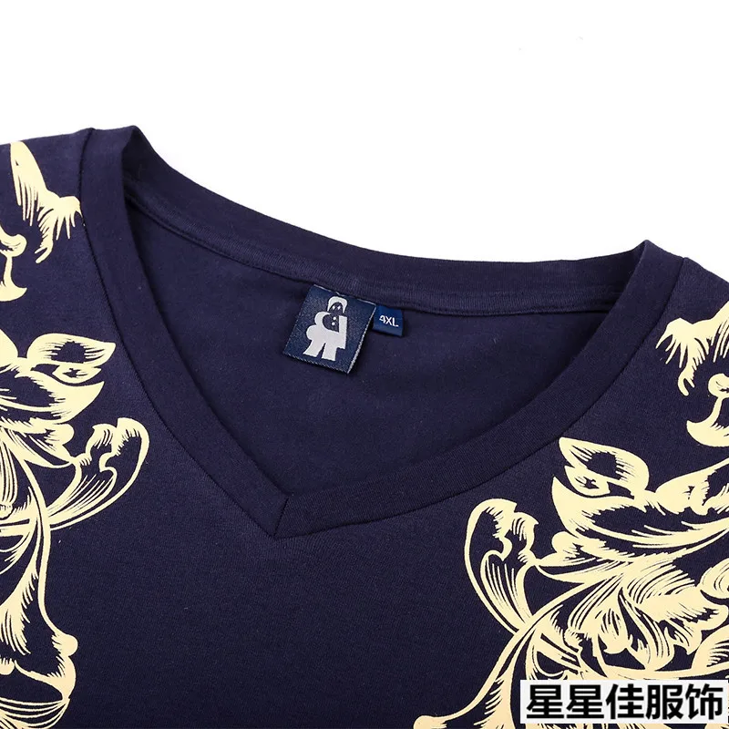 Большие размеры 10XL 8XL 6XL повседневные футболки для мужчин с длинным рукавом в стиле пэчворк уличная тренд с v-образным вырезом Футболка для полных мужчин s одежда