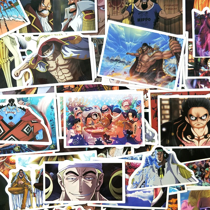 100 шт./упак. цельная наклейка Luffy граффити s Классический Аниме для багажа