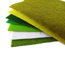 Нейлон газон крафт-бумага аксессуары газон строительство песок стол Модель ремесло DIY аксессуары