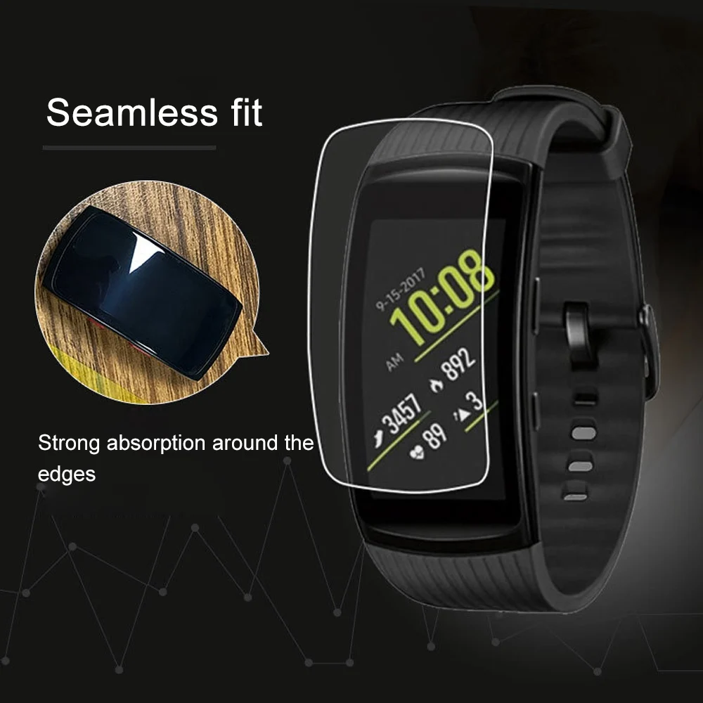 Защитная пленка для экрана samsung gear Fit 2/Fit 2 Pro чехол смарт часов из ТПУ
