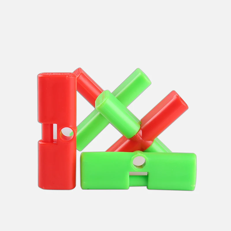 Free shipping Magic Cross 5pcs Novelty Cross Puzzle different colors