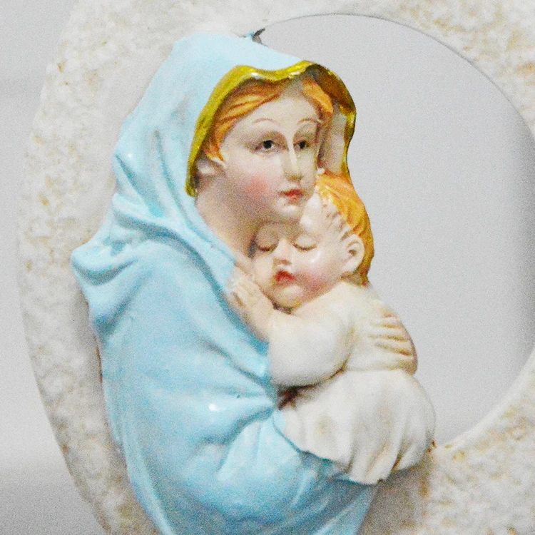 Маленький орнамент в виде фигур, статуэтка Девы Марии, Мадонна езу, статуэтка, высота около 12,5 см