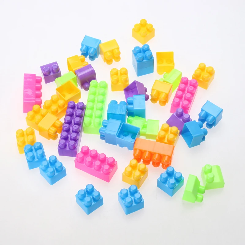 

46Pcs Building Blocks Plastic Kids Building Models Children Kid Assemblage Toy Educational Building Bricks Toy