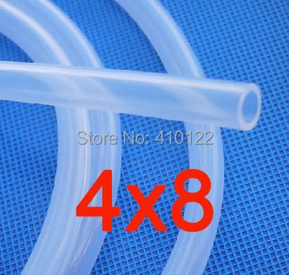

4x8mm Thin Silicone Water Pipe Silicone Hose Garden Hose Reels