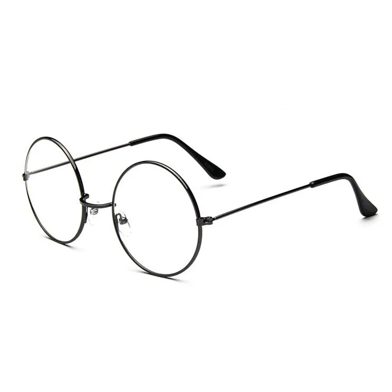 

2018 Retro Round Spectacle Glasses Frames for Men Harry Potter Glasses With Clear Glass Women Myopia Optical Transparent Glasses