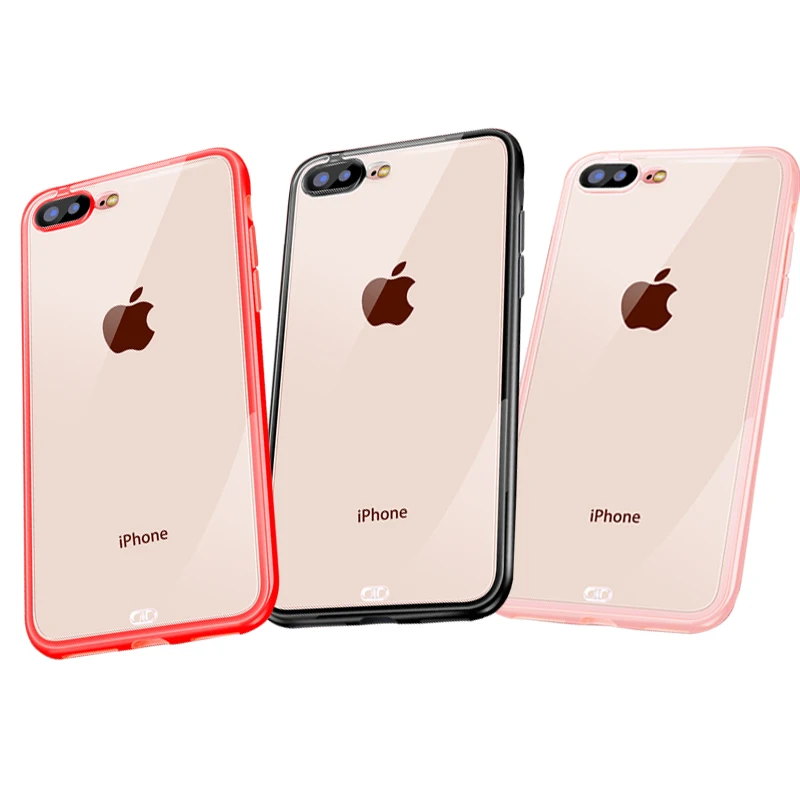 Прозрачный чехол для iPhone X XS MAX 8 7 6 s Plus Ультратонкий Мягкий ТПУ силиконовый XR Coque