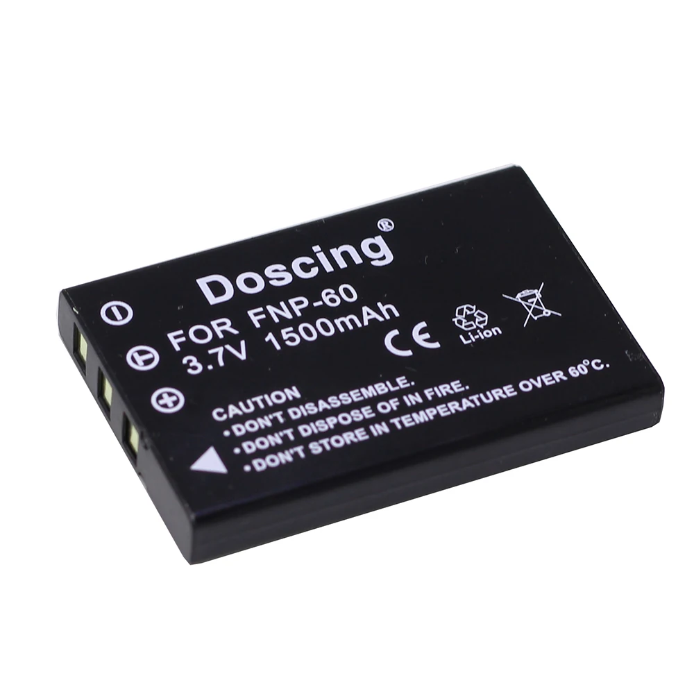 Doscing 1500 мА/ч, NP-60 FNP-60 NP60 NP-30 K5000 D-Li2 Li-20B Батарея& ЖК-дисплей Зарядное устройство для ЖК-дисплея с подсветкой Fujifilm F50I F401 F402 F501 зум F410 F601