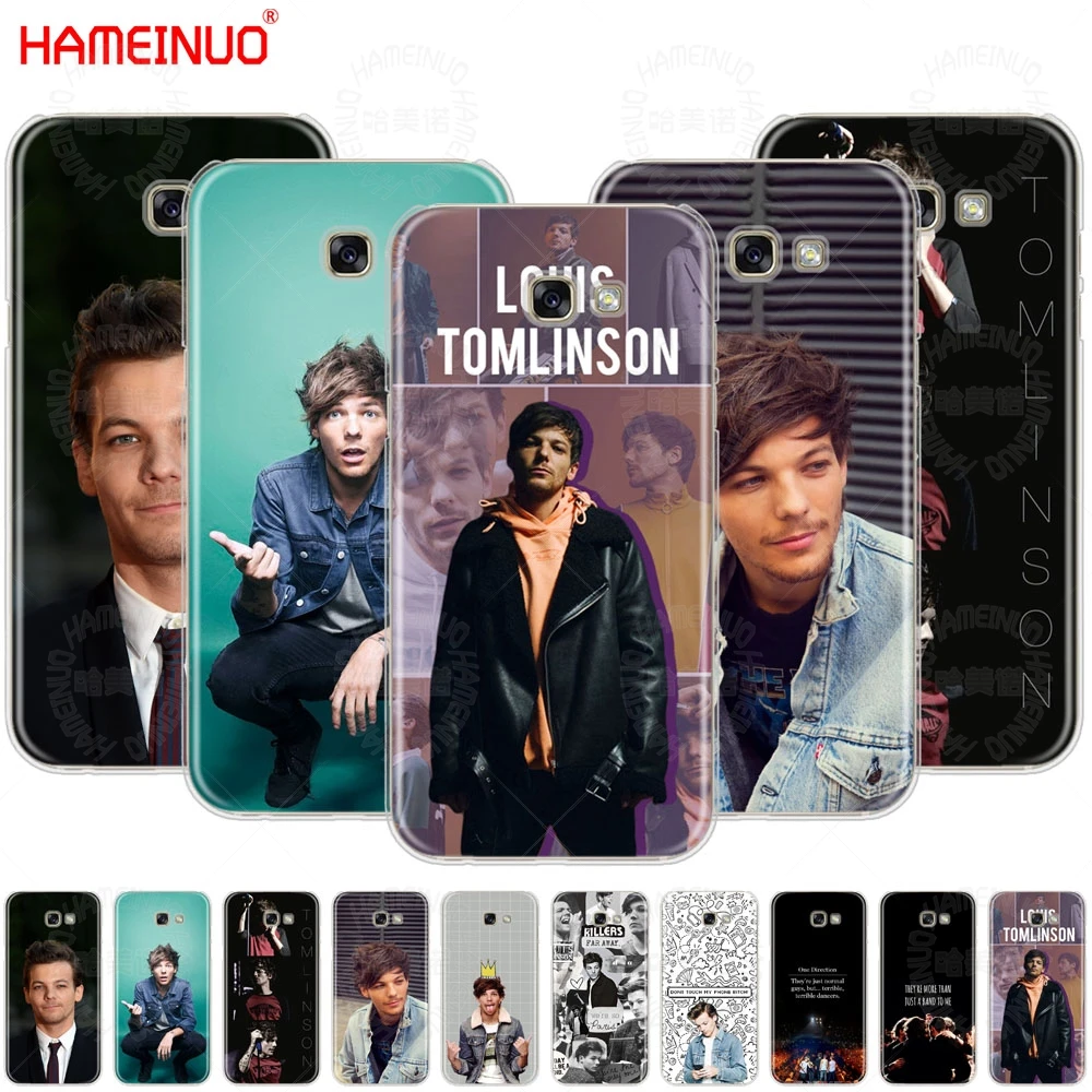 HAMEINUO One Direction 1d Louis Tomlinson cell phone case cover for Samsung Galaxy A3 A310 A5 A510 A7 A8 A9 2016 2017 2018