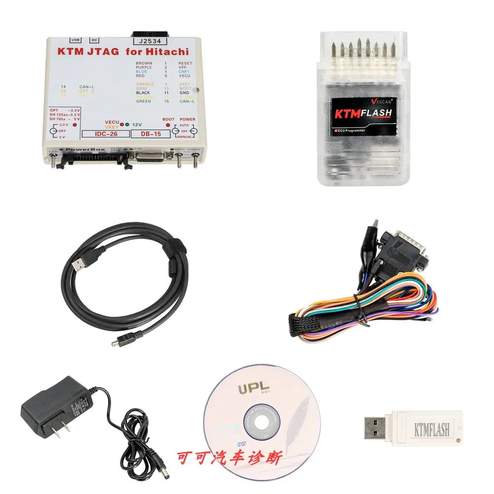 

For KTMflash PCMFlash programmer KTM JTAG for Hitachi complete set of transmission wire