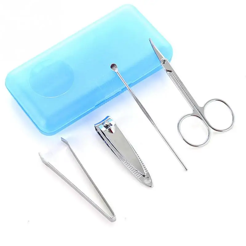 4 в 1 набор инструментов для дизайна ногтей|manicure set|set pedicurescissor nail clippers |
