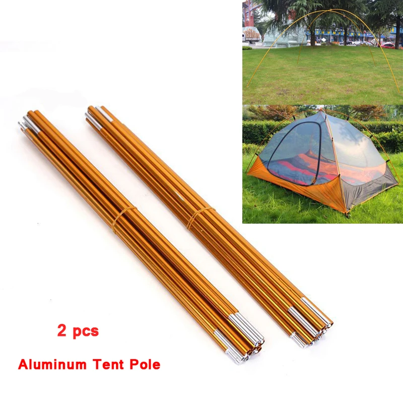 Free Shipping 2016 New Arrival Outdoor Camping Tent Aluminum Pole Rod For Tent Fitting Short Supporting