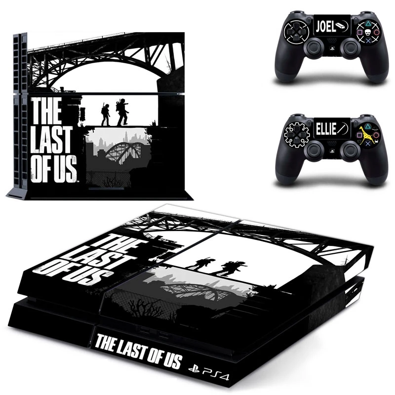 Виниловые наклейки с надписью The Last of Us Remastered Joel Ellie чехол для игры PS4 Для PS4 playstation 4 и 2 контроллера