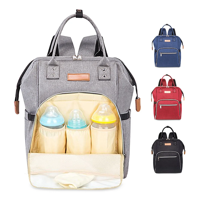  Fashion Large Size Diaper Bag Mummy Maternity Nappy Bag Baby Care Travel Backpack Nursing Drop Ship