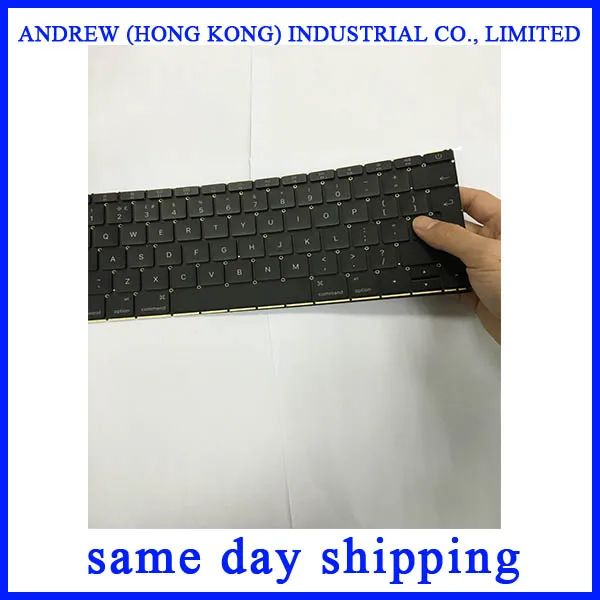 Ноутбук A1534 клавиатура Великобритания Версия для Macbook A1534 Великобритания Клавиатура год Модель