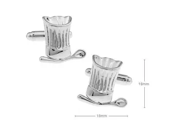 

Hot Sale Cufflinks Cuff Links Funny Chef Hat Cufflinks Shirts Buttons Stud Copper Made Men's Gift Fashion Jewelry 20pairs/lot