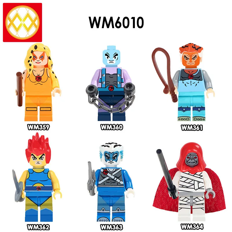 Одиночный Рик и Морти фильм WM484 WM485 Джокер Pennywise Дэдпул дикая Росомаха Thundercats строительные блоки игрушки для детей
