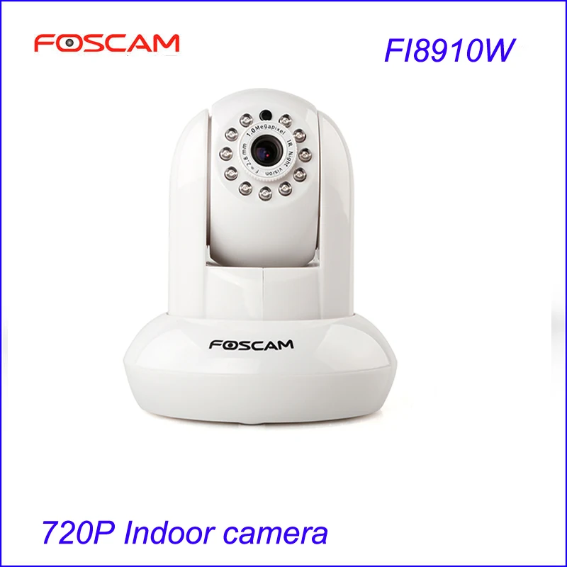 Foscam FI8910W White Digital Remote Pan / Tilt Control IP Camera Home