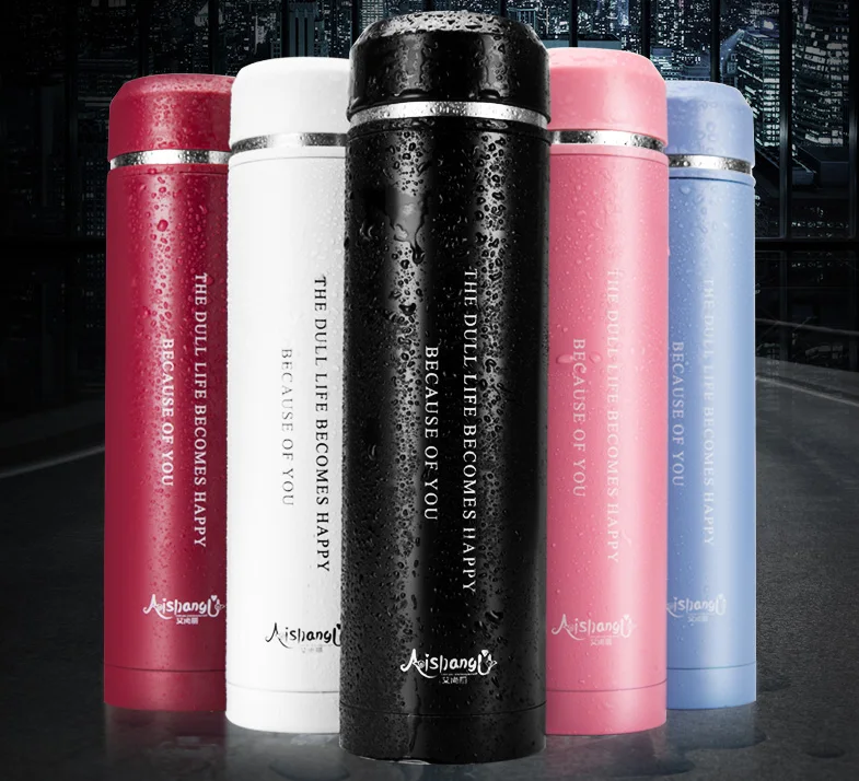 Fashion Stainless Steel Vacuum Bottle Coffee Thermos Travel Insulated