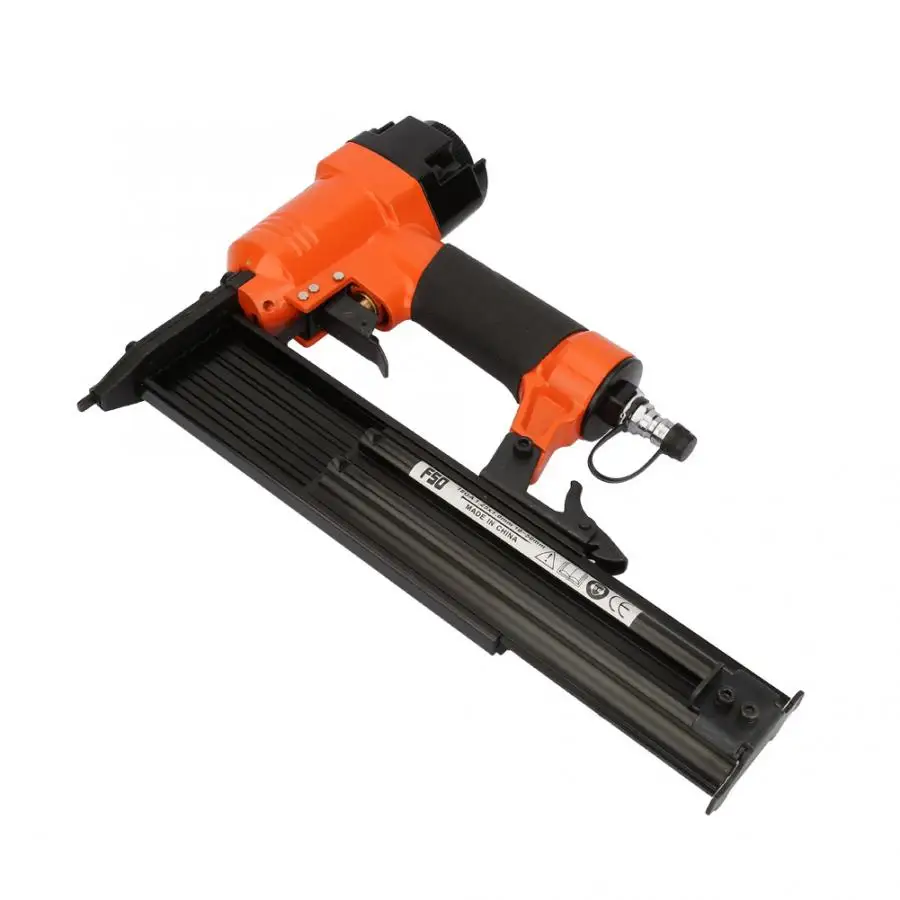 

Pneumatic Stapler F50 Pneumatic Nail Gun Straight Nail Air Powered Nailers Stapler Staple Gun 18GA 1.25 x1.0mm Rivet Gun Tool