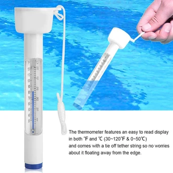 

Outdoor Indoor Temperature Meter Floating Thermometer Baby Pool Thermometer For Swimming Pools Spas Hot Tubs