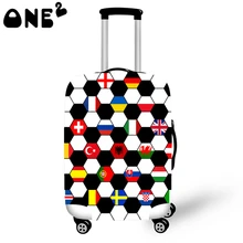 ONE2 Design werbe gepäck abdeckung praktische druck koffer polyester gepäck studierenden jungen mädchen