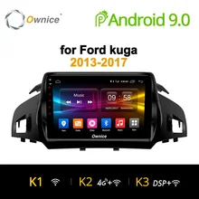 Ownice K1 K2 K3 Android 9.0 Otto 8 Core Auto radio player GPS navi dvd per Ford Kuga 2013- 2017 2 GB di RAM Supporto 4G SIM Card