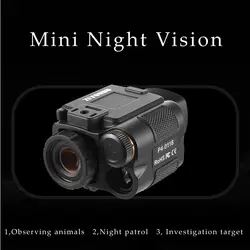1X18 Мини Многофункциональный ИК цифровой инфракрасный монокуляр ночного видения телескоп ночного видения для камеры Видео Охоты