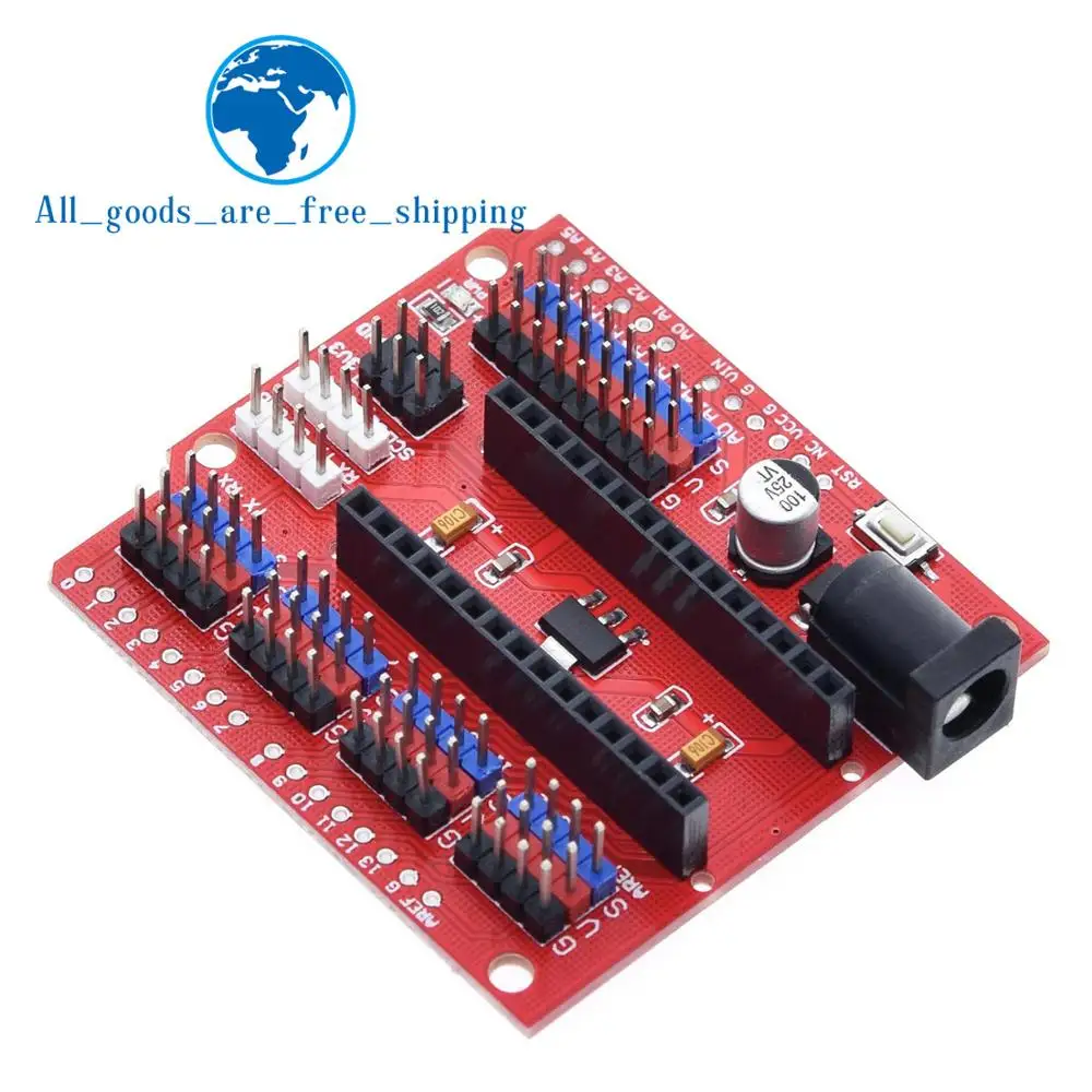 Щит UNO/нано щит для расширительной платы Nano 3 0 и UNO R3 duemilanove|module i2c|arduino sensor shieldshield
