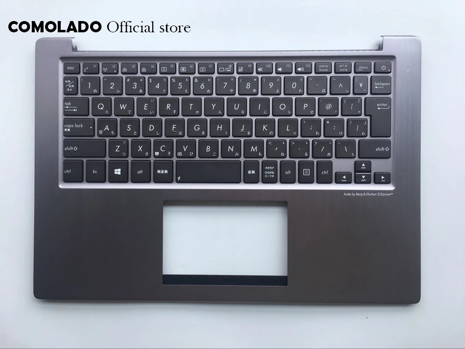 

JP Japanese keyboard for ASUS U38 U38DT Top Cover Upper Case Palmrest Grey keyboard JP Layout