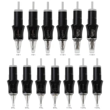 10 шт. 3R/5/7/9/11/13/15M1 одноразовые чернила картриджи для Перманентный татуаж бровей макияж тату линия иглы для татуировки машины