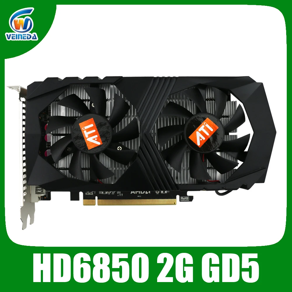 ATI video card HD6850 2GB GDDR5 256Bit graphics vga cards