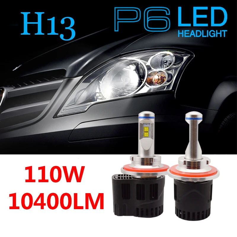 High Power 110W H13 LED Car Headlight Headlamp Replacement Blub Fog