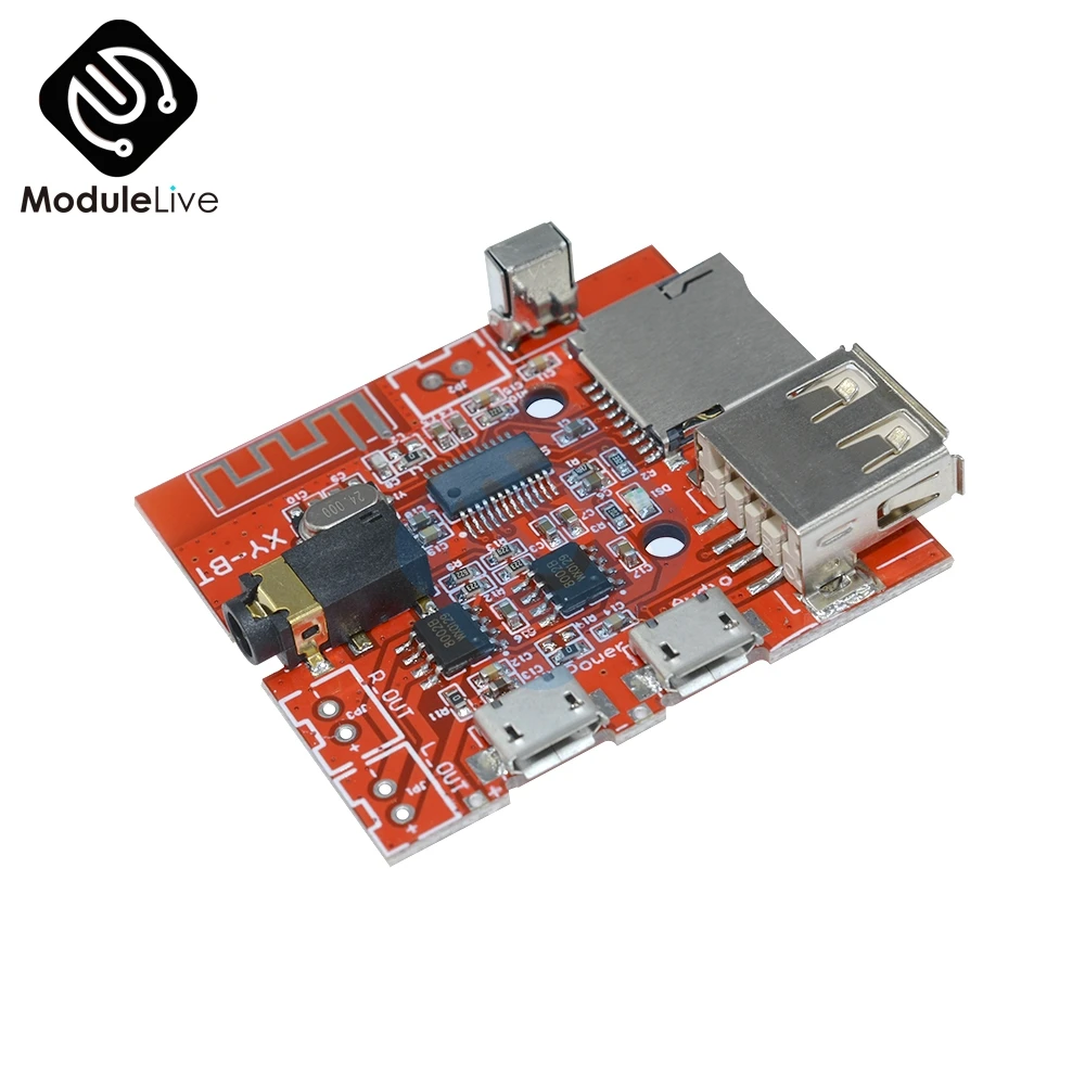 Автомобильная плата декодирования MP3 WAV Bluetooth 4 1 3 Вт усилитель динамика модуль