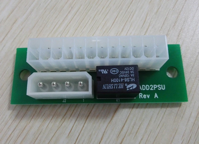 Новые Add2Psu адаптер ATX 24Pin до 4Pin двойной блок питания питание синхронизации Starter Extender кабель карты для Шахтерская машина