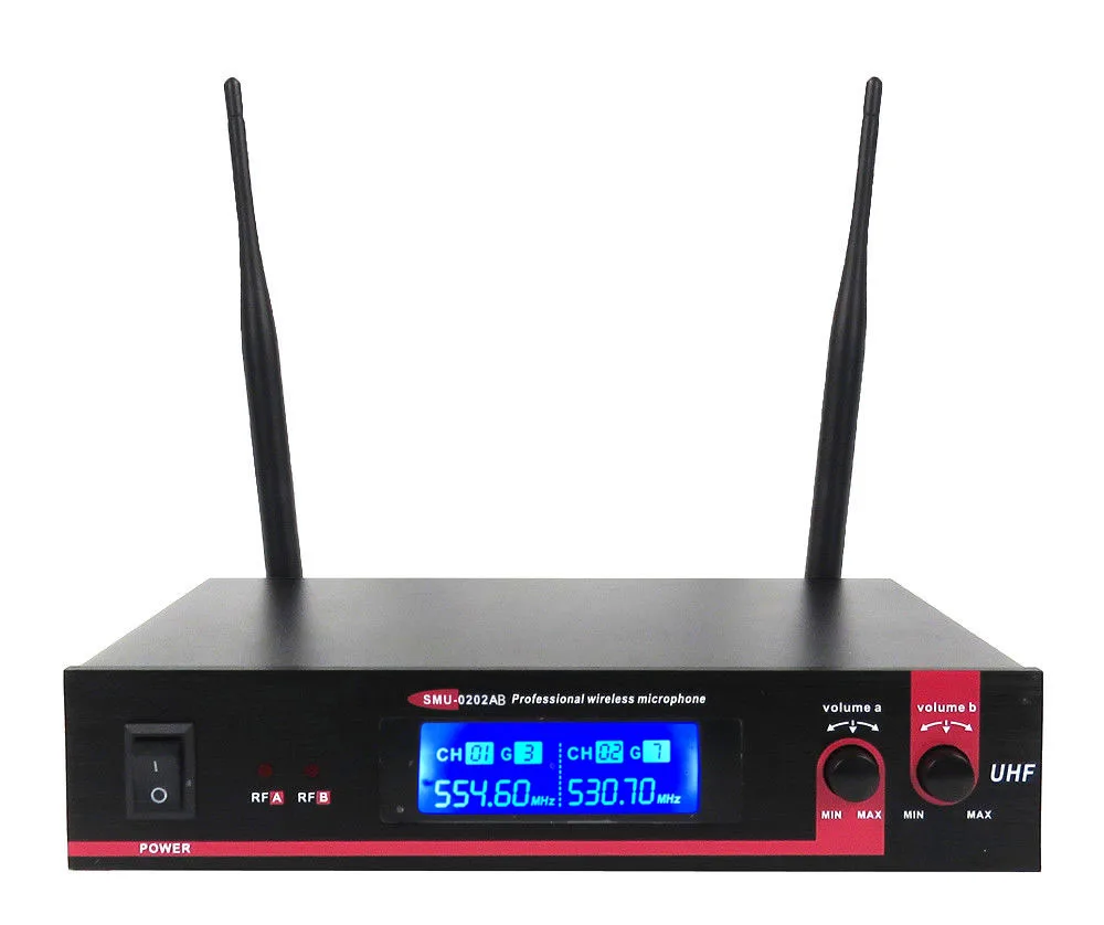 2channel handheld & headset microphone system