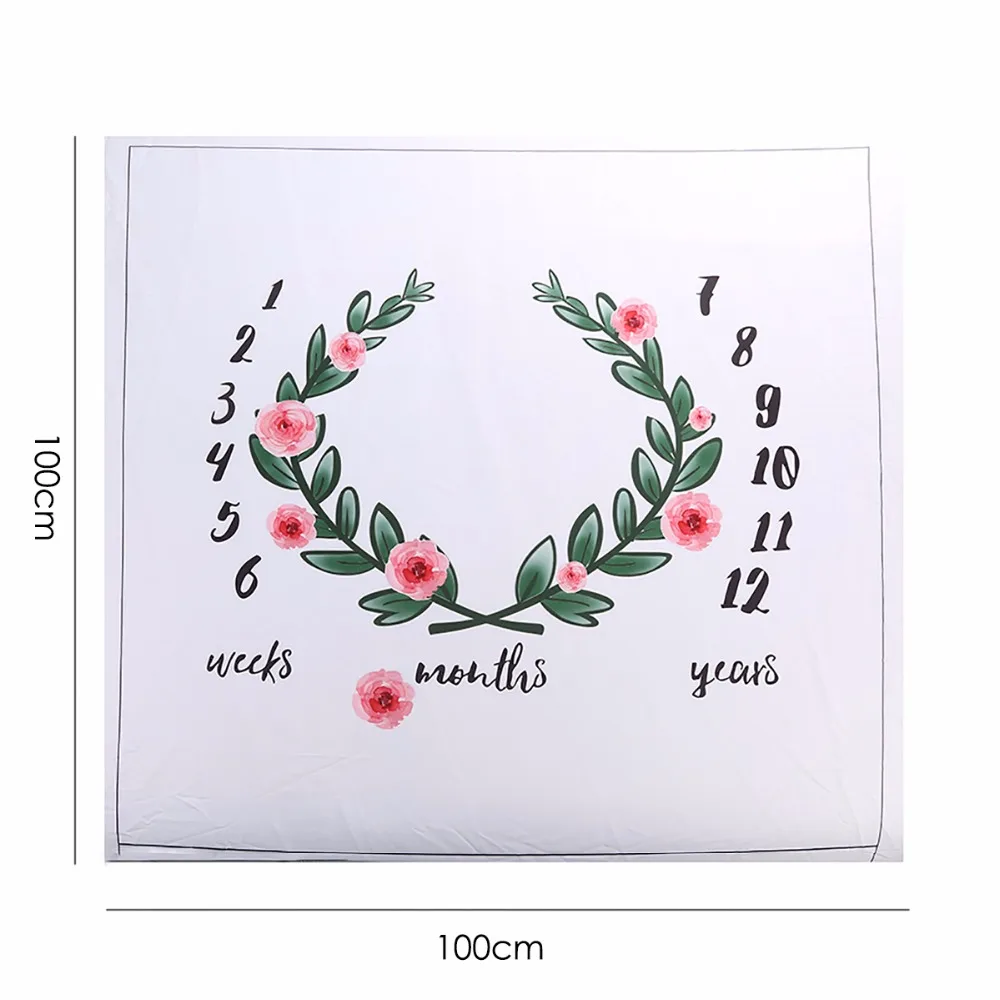 Online Shop Bayi Yang Baru Lahir Anak Milestone Handuk Foto Prop