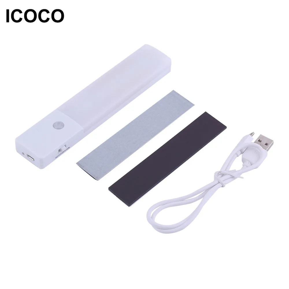 

Practical Wireless Mini Human Intelligent Infrared Sensor Cabinet Wardrobe Drawer Stairway LED Night Light2017 Hot