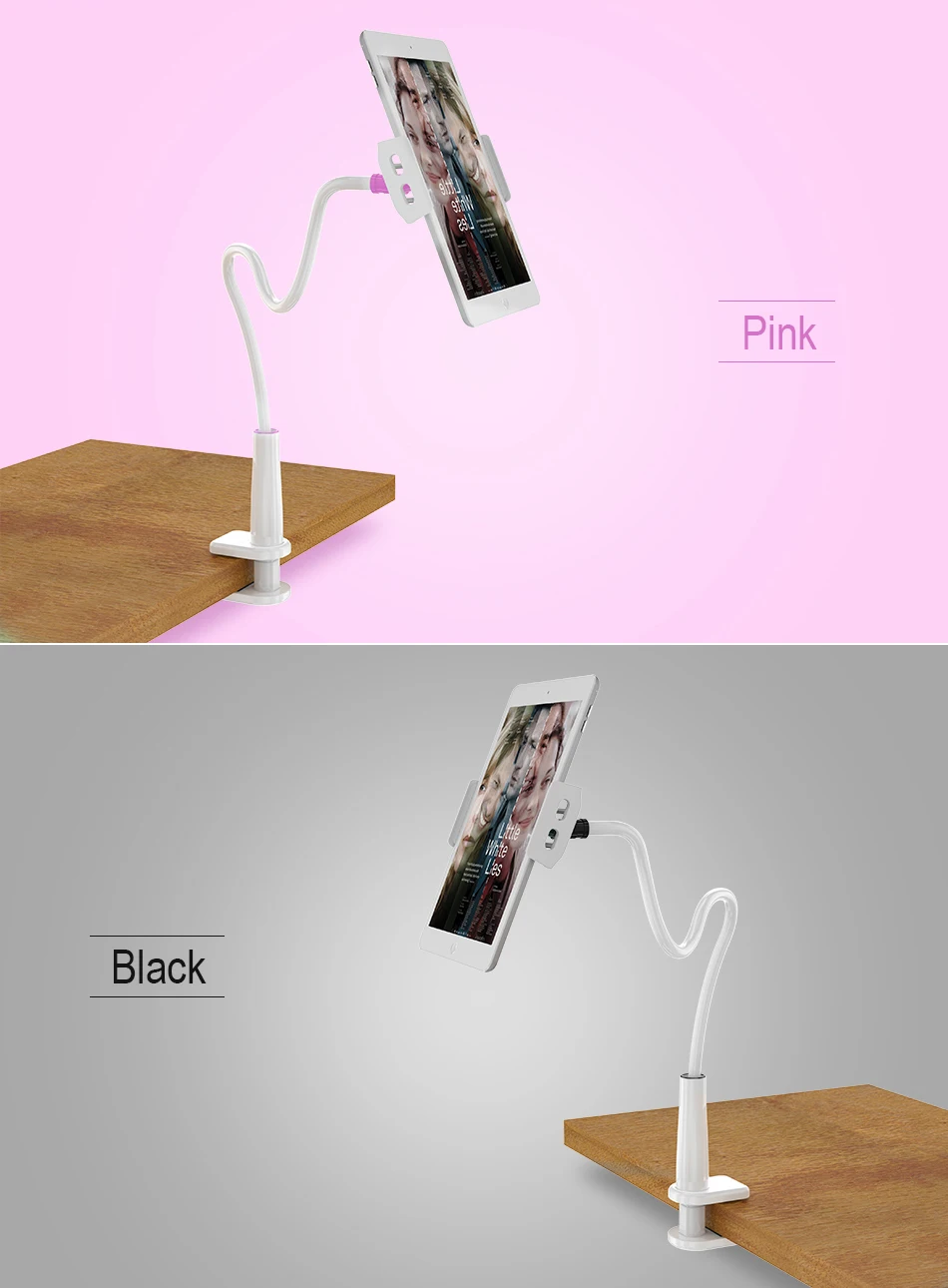 Holder Stand For iPhone 6 6Plus 7 7Plus 5 Holder For iPad Desk Tablet PC Stands (13)