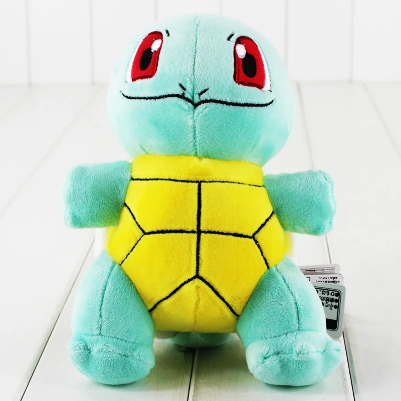 18cm New Arrival Squirtle Plush Toy Anime Cute Mini Turtle Squirtle Stuffed Toy Doll For Birthday