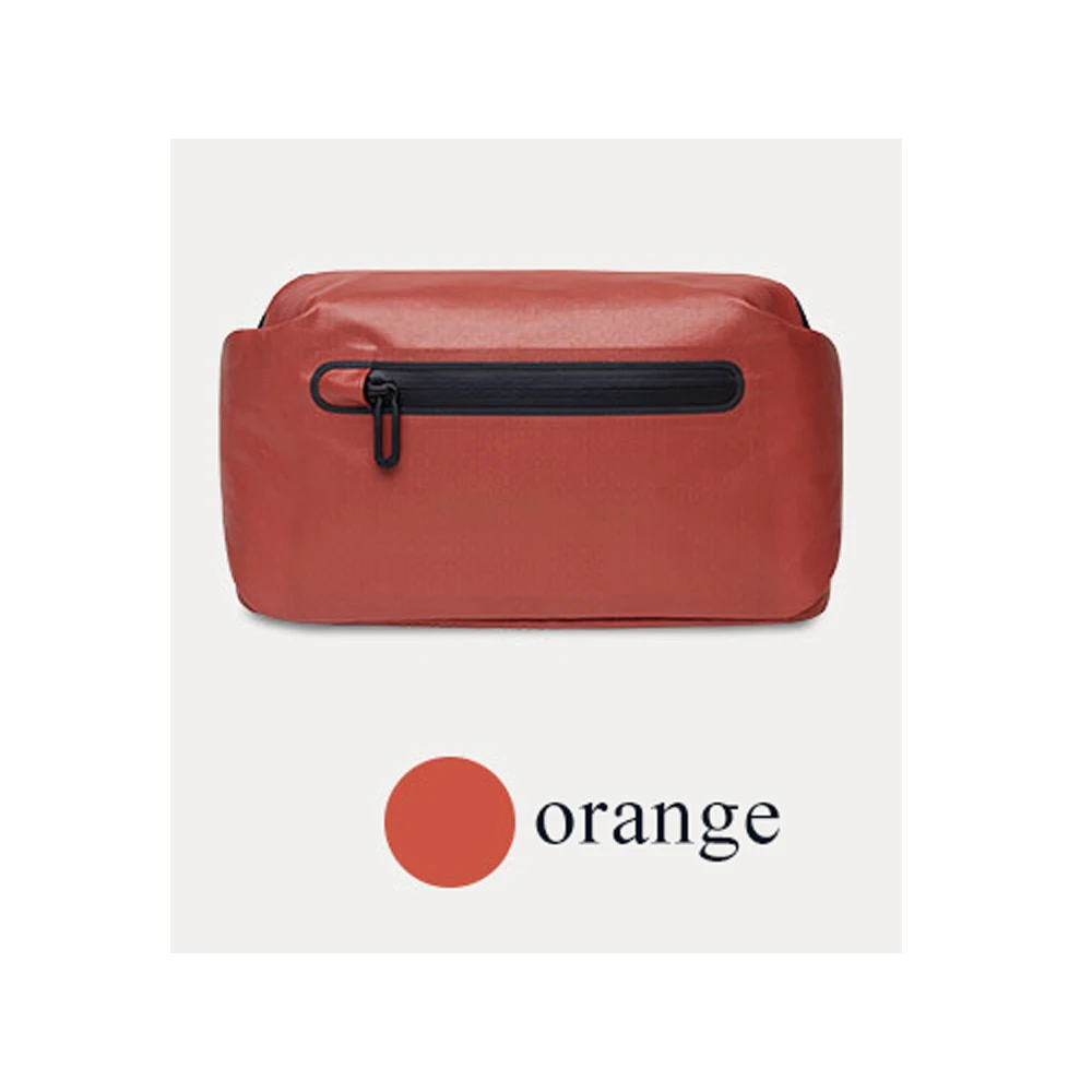 Xiaomi Mijia 90Fun поясная Сумка водоотталкивающая поясная сумка рюкзаки Предупреждение ющий светильник дизайн сумка на плечо - Цвет: Оранжевый