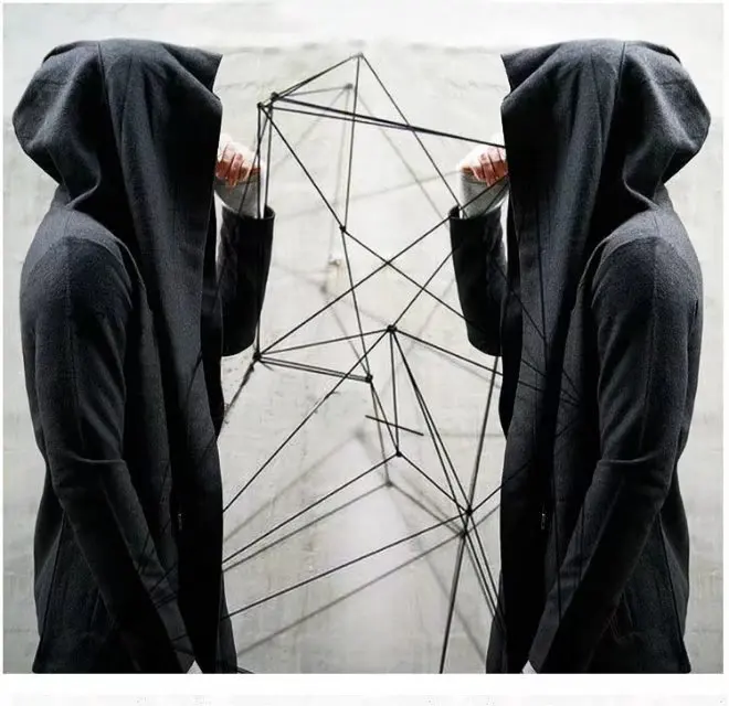 Men's Hooded Jacket Long Cardigan Goth Gothic Punk Hoodie Zipper Coat Outwear US Men's Hooded Jacket Long Cardigan Goth Gothic Punk Hoodie Zipper Coat Outwear US