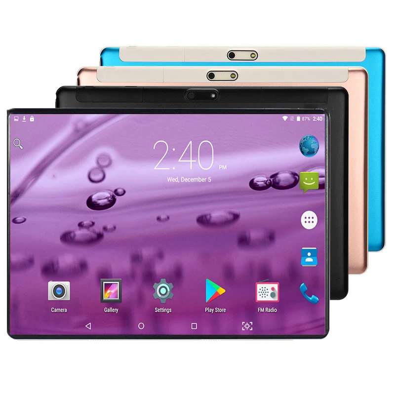 2018 Nice design 10 inch tab 3G tablet 10.1 inch android tablet pc 1280