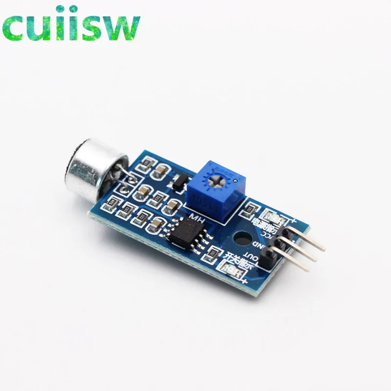 1 шт. датчик обнаружения звука модуль звуковой датчик умный автомобиль для arduino