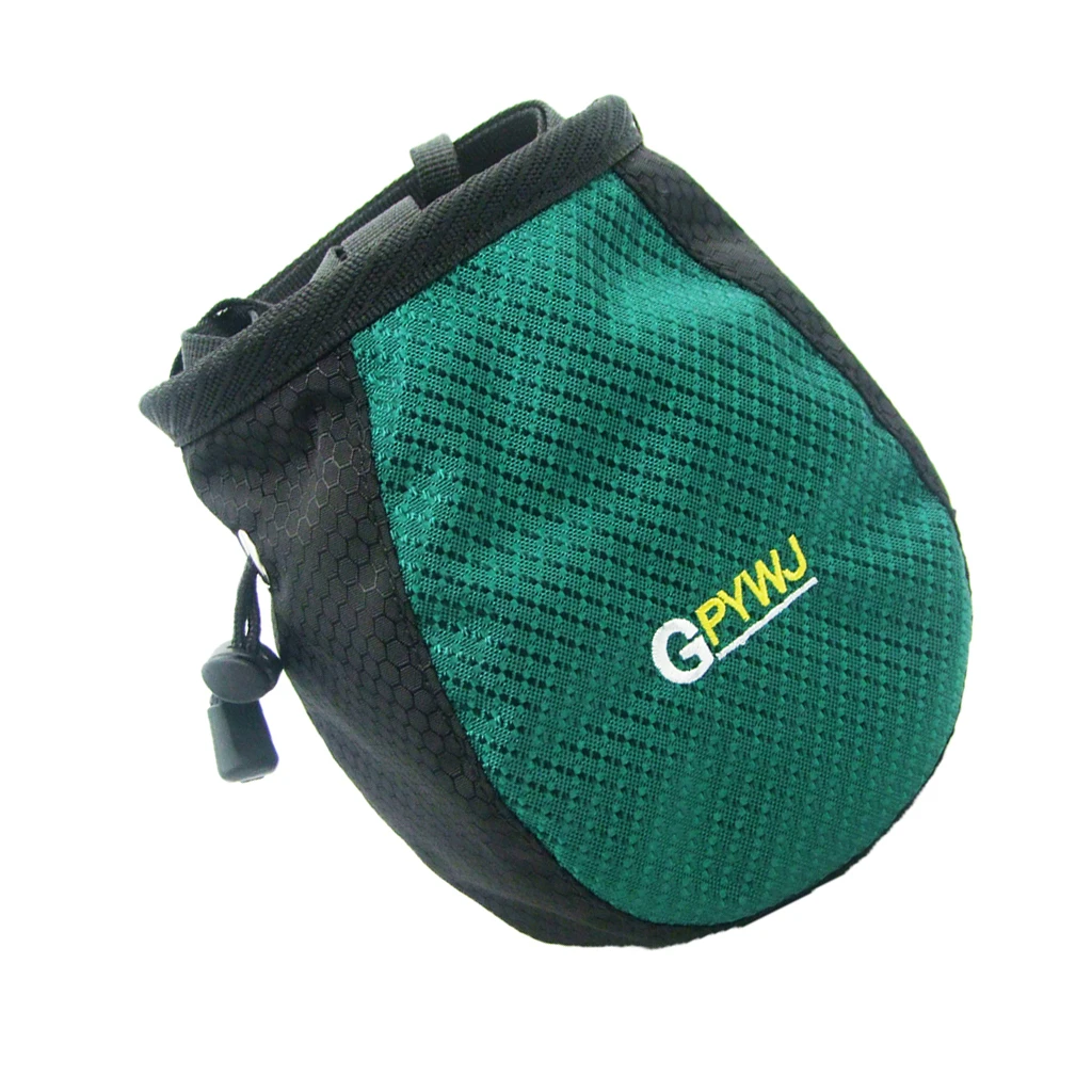 Rock Climbing Chalk Bag No Leak Drawstring Closure Pouch for Men Women Outdoor Sports Weightlifting Gym Bouldering