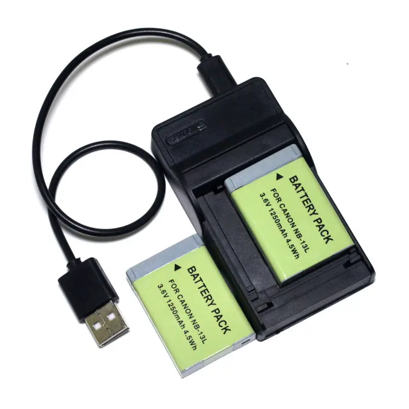 

NB-13L Battery For Canon PowerShot G1x Mark III G5X G7X G9X Mark II SX620HS SX720HS SX730HS SX740HS Camera Batteries charger