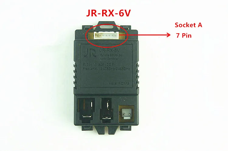 JR-RX-12V/6 V Детский Электрический автомобиль bluetooth пульт дистанционного управления и приемник, плавный пусковой контроллер JR-RX и HY-RX-2G4