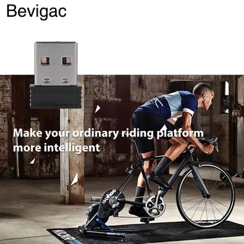 

Bevigac Universal Mini USB ANT Stick Adapter Wireless Receiver for Garmin Zwift Wahoo Bkool
